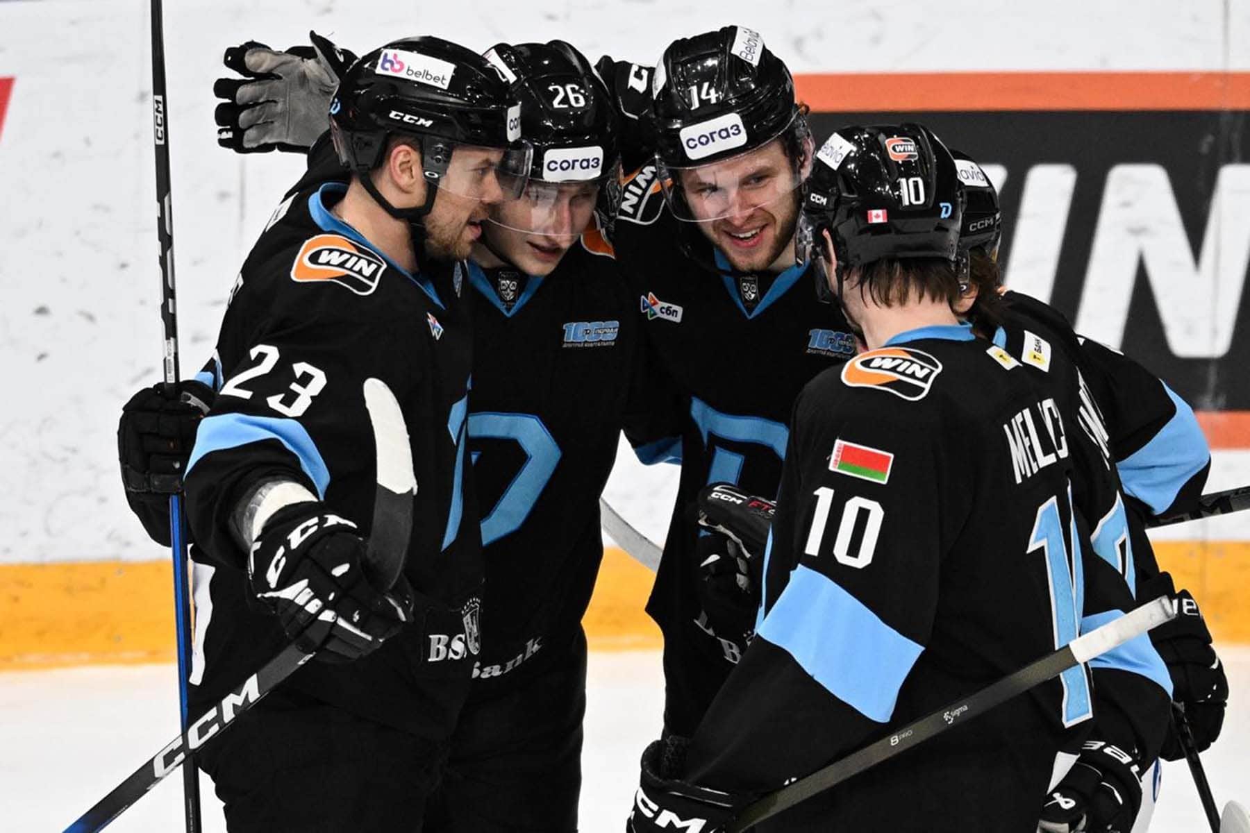 Хоккеисты минского «Динамо»