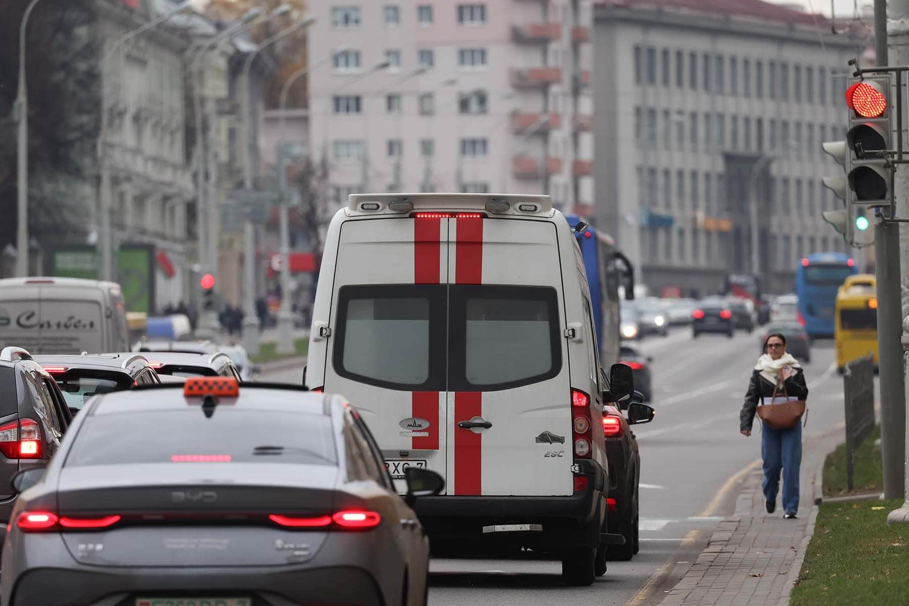 Машина скорой помощи в Минске