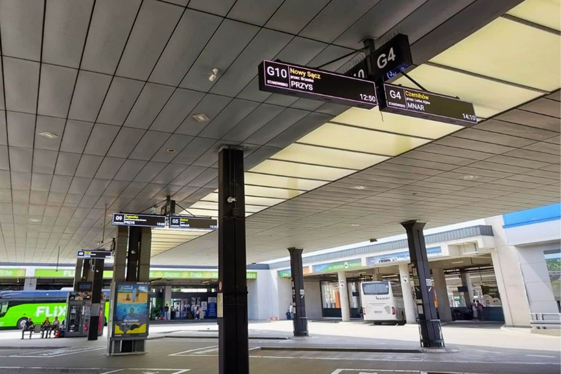 Автовокзал в Кракове