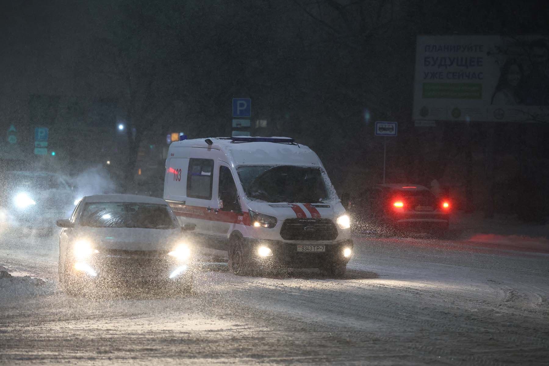 Машина скорой помощи в Минске