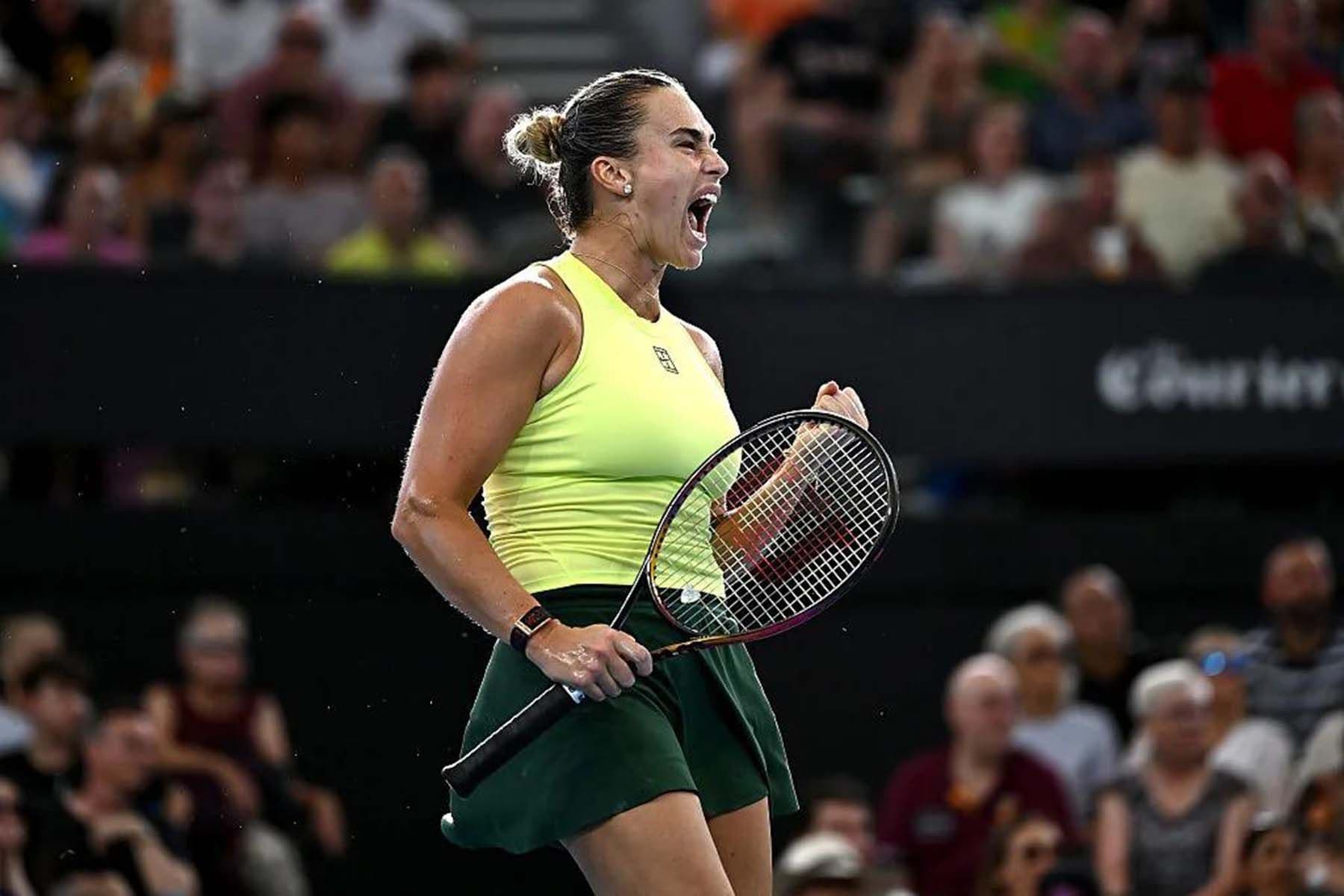 Белорусская теннисистка Арина Соболенко. © Tennis Australia