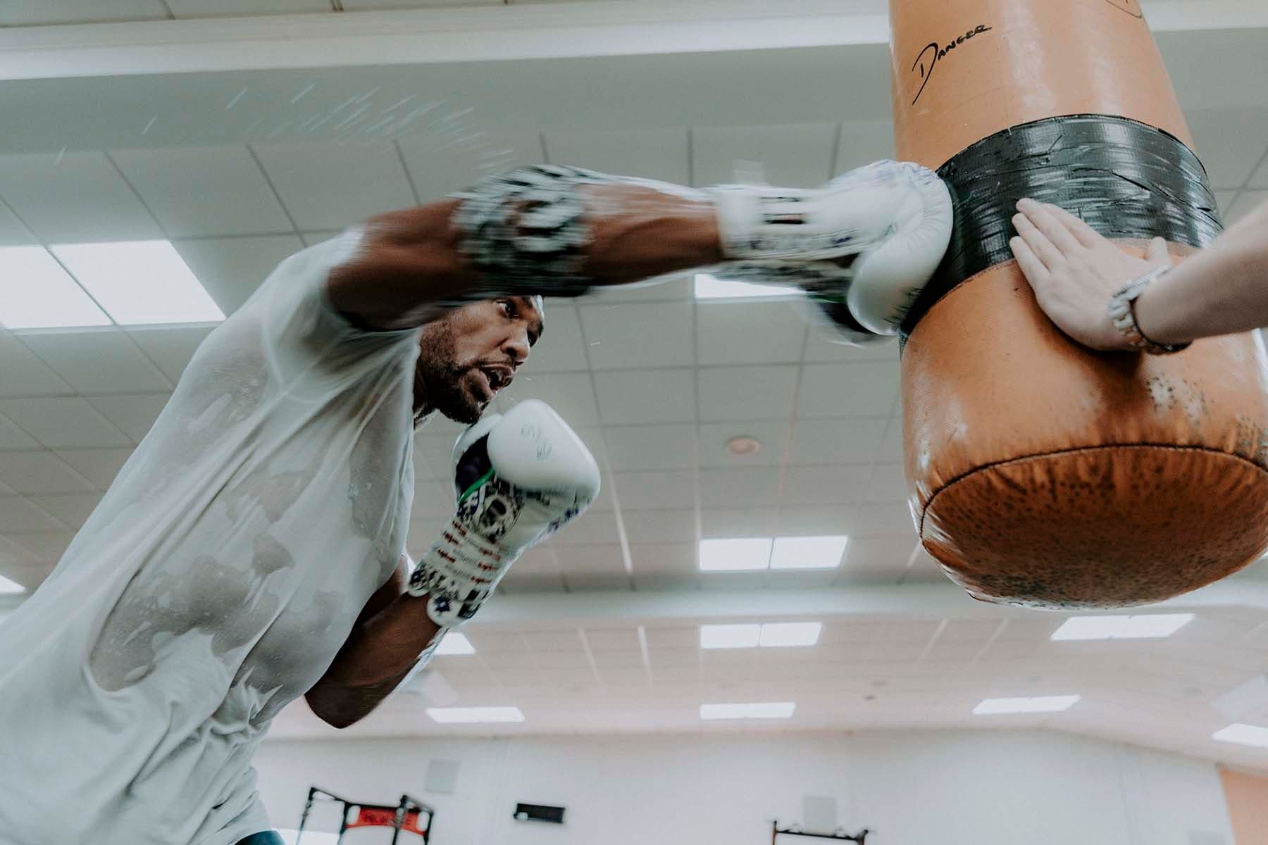 Британский боксер Энтони Джошуа