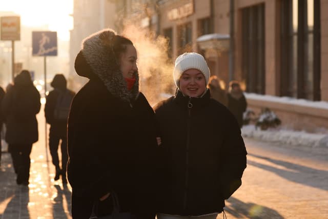 Закат солнца в Минске