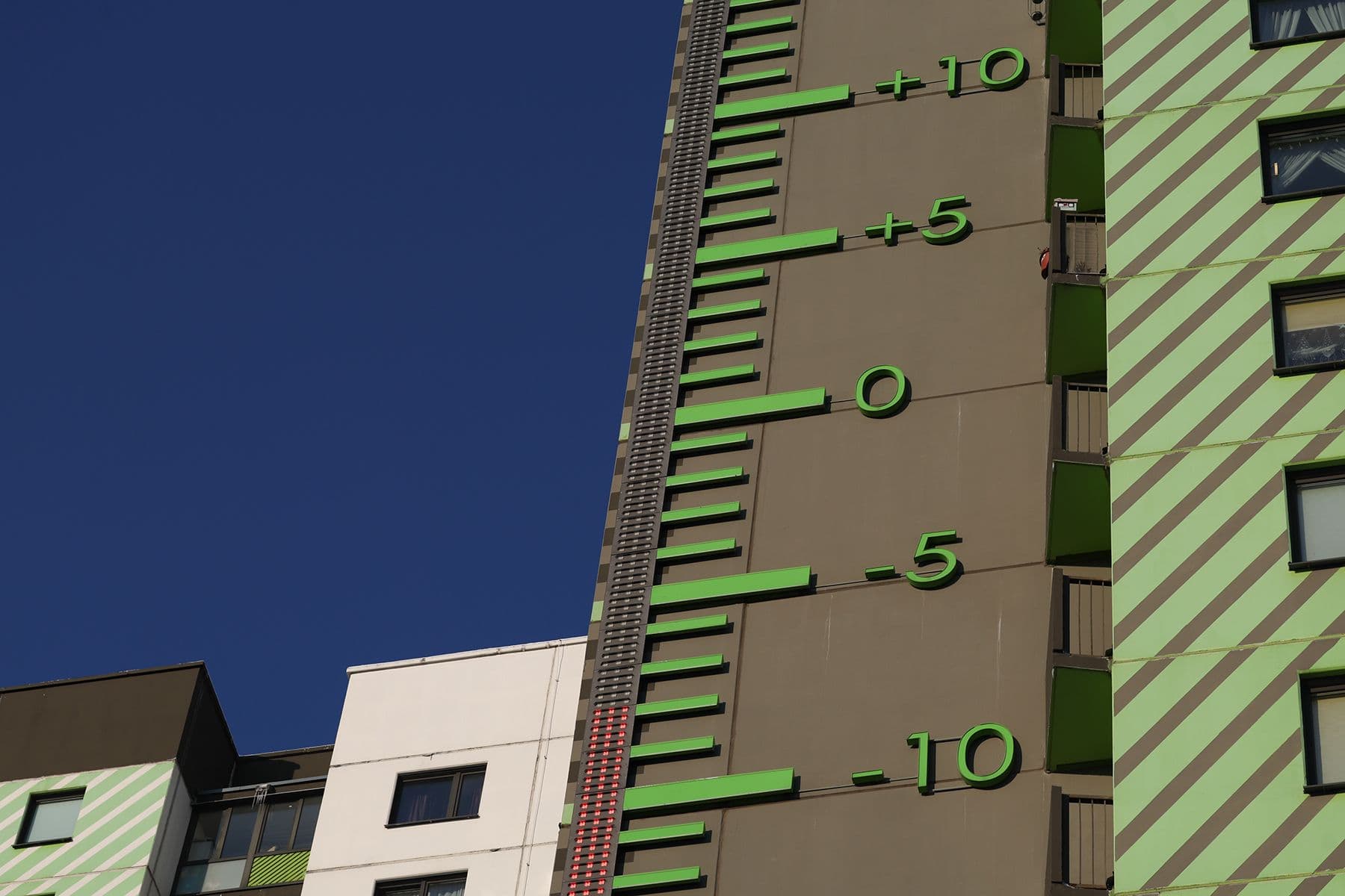 градусник на доме