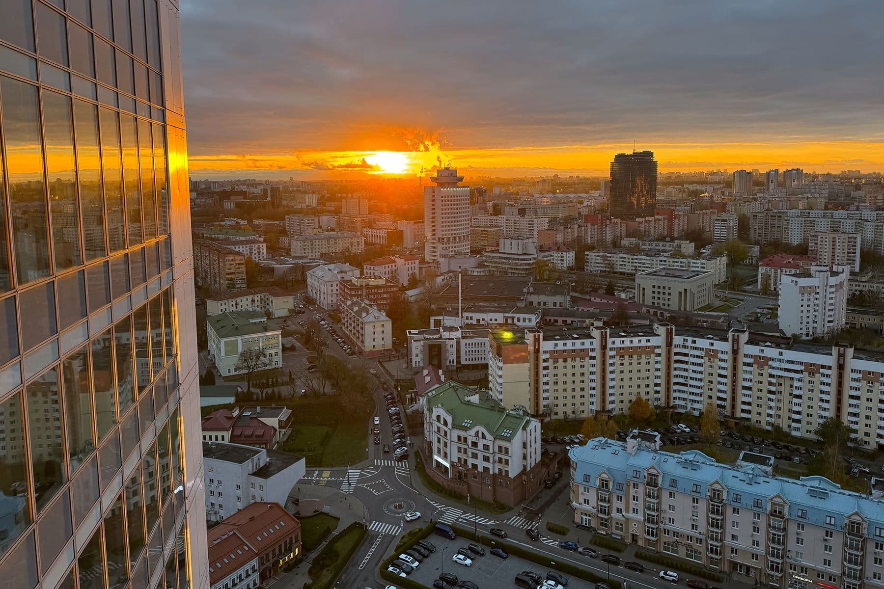Минск, панорама города. Фото: Павел Орловский, Times.by