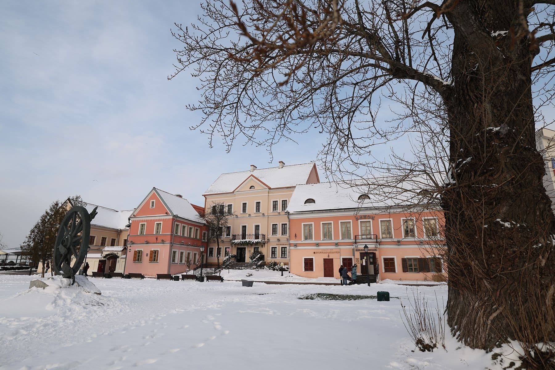Троицкое предместье в Минске