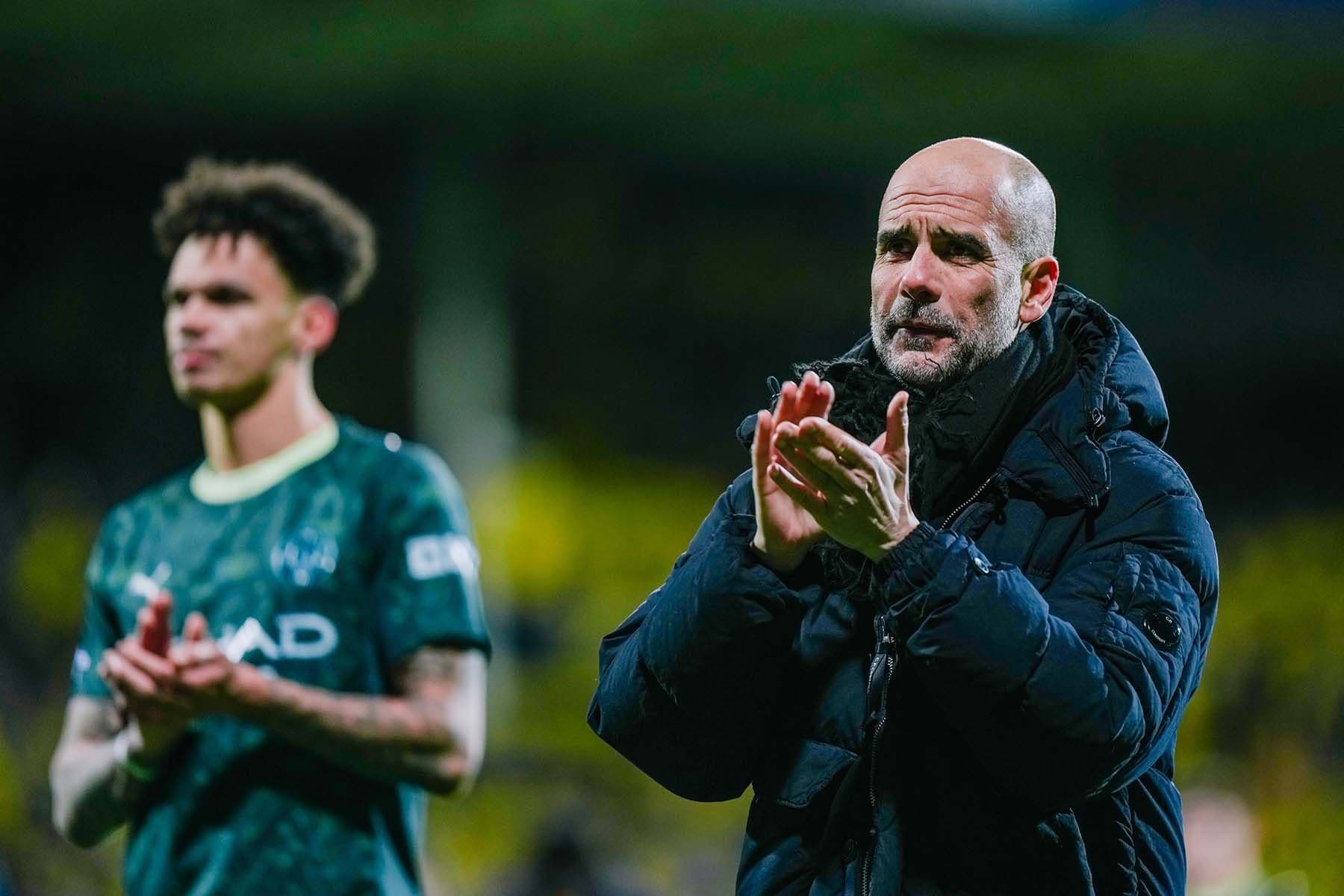 Главный тренер «Манчестер Сити» Хосеп Гвардиола. © Manchester City, Х