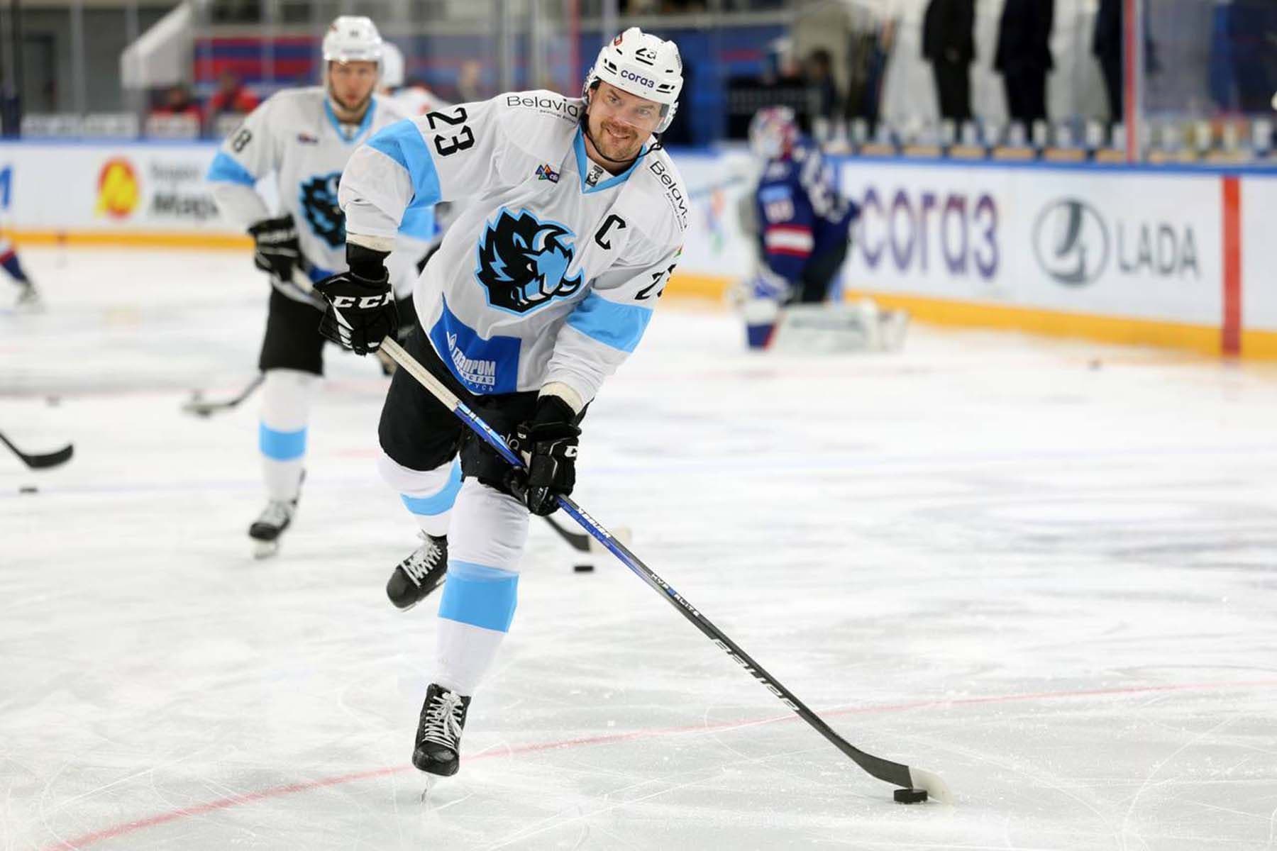 Хоккеист минского «Динамо» Андрей Стась. © ХК «Динамо-Минск»