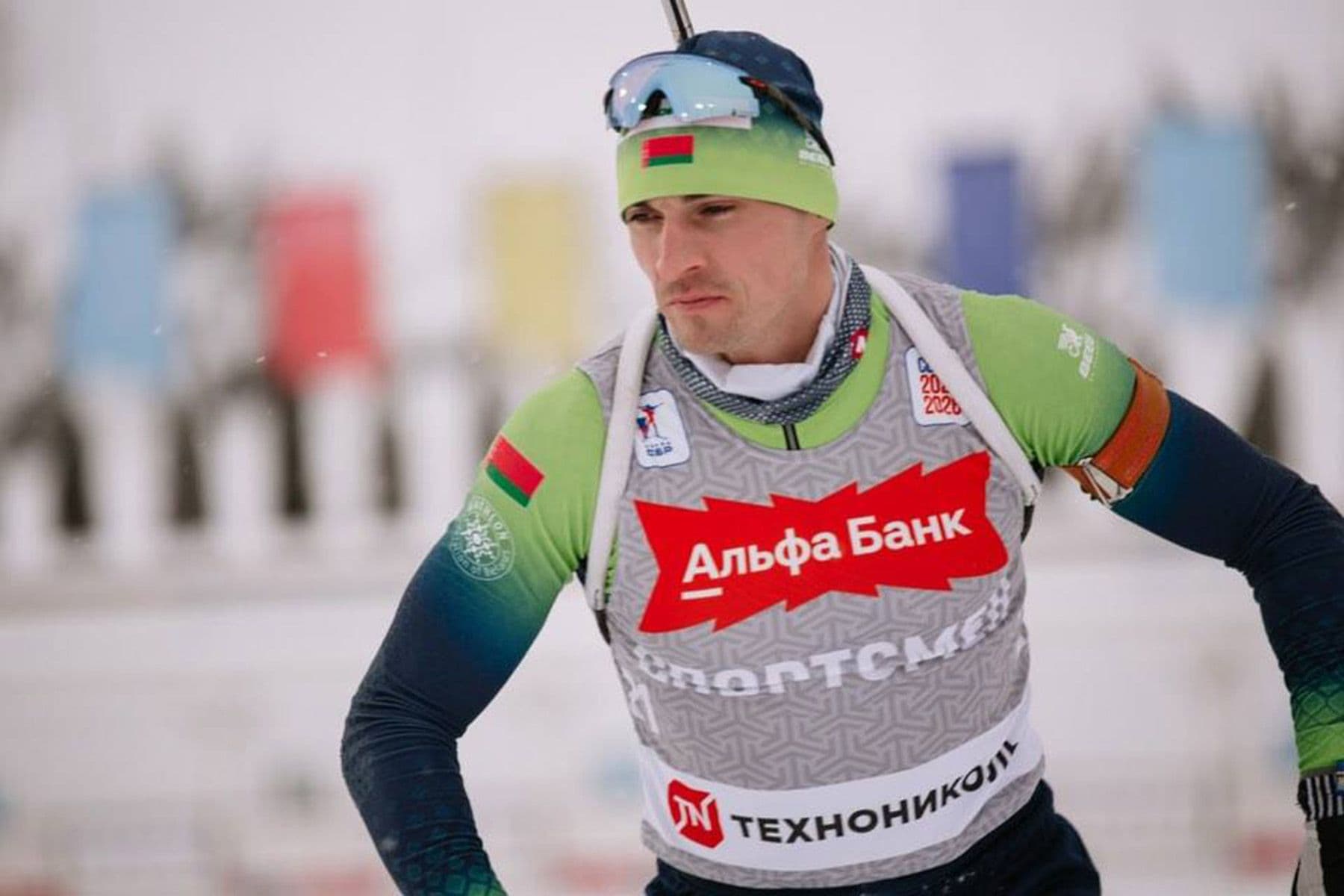 Биатлонист Максим Воробей. © Минспорта