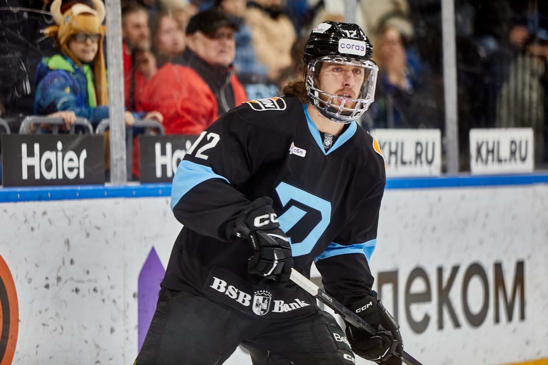 Хоккеист минского «Динамо» Алекс Лимож. © Святослав Зоркий, Times.by