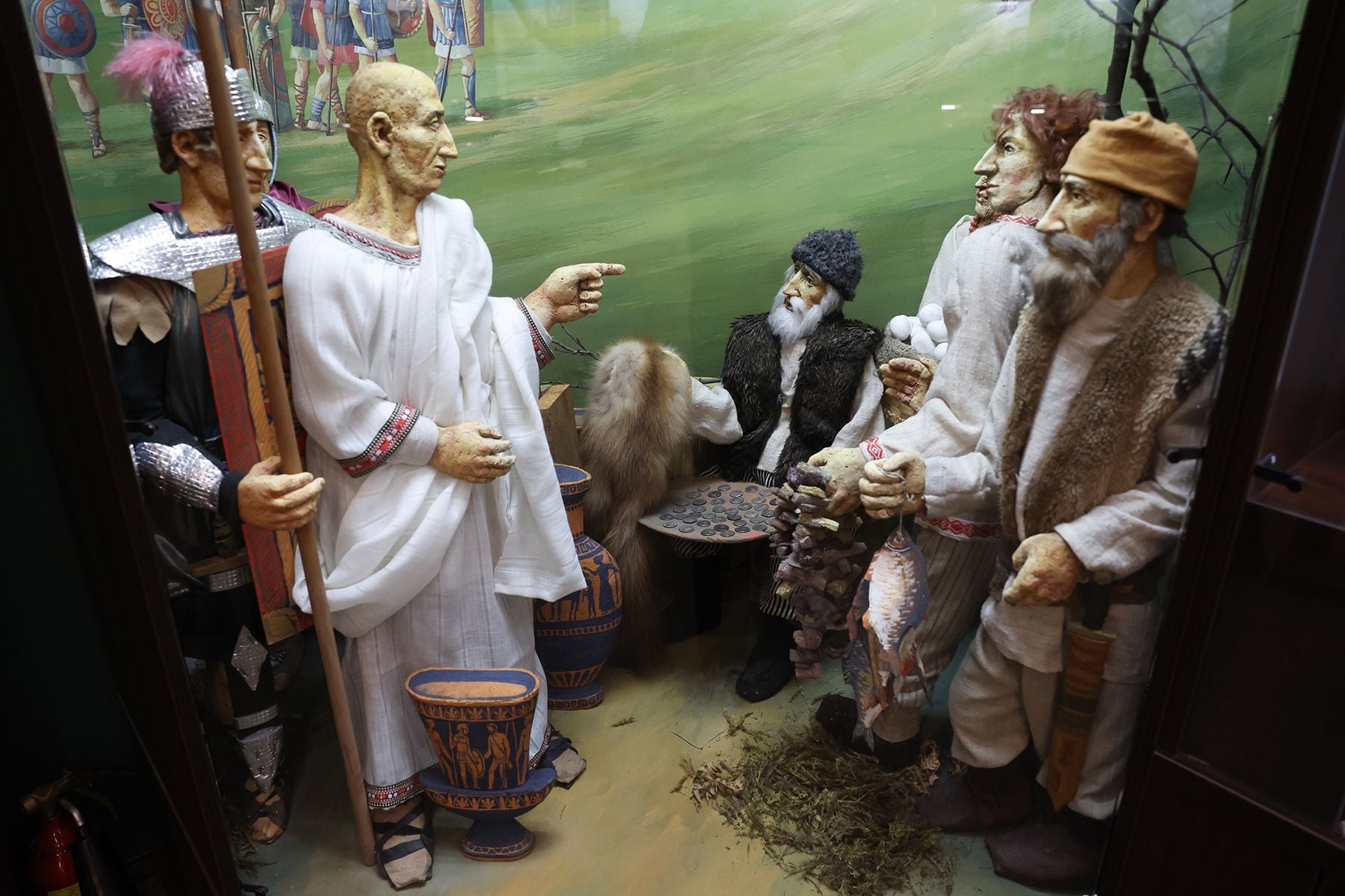 Экспозиция Музея денег Нацбанка