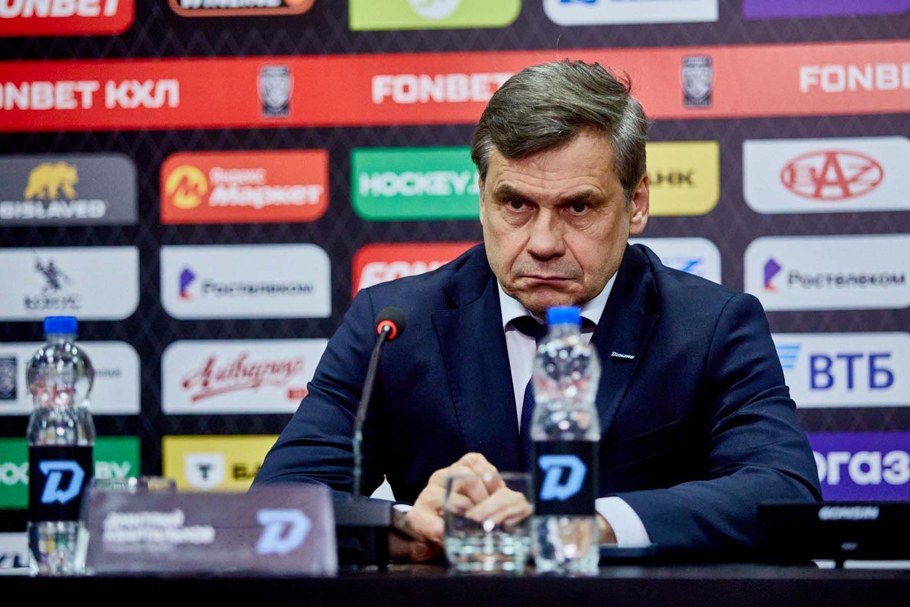Главный тренер ХК "Динамо-Минск" Дмитрий Квартальнов. © Святослав Зоркий, Times.by
