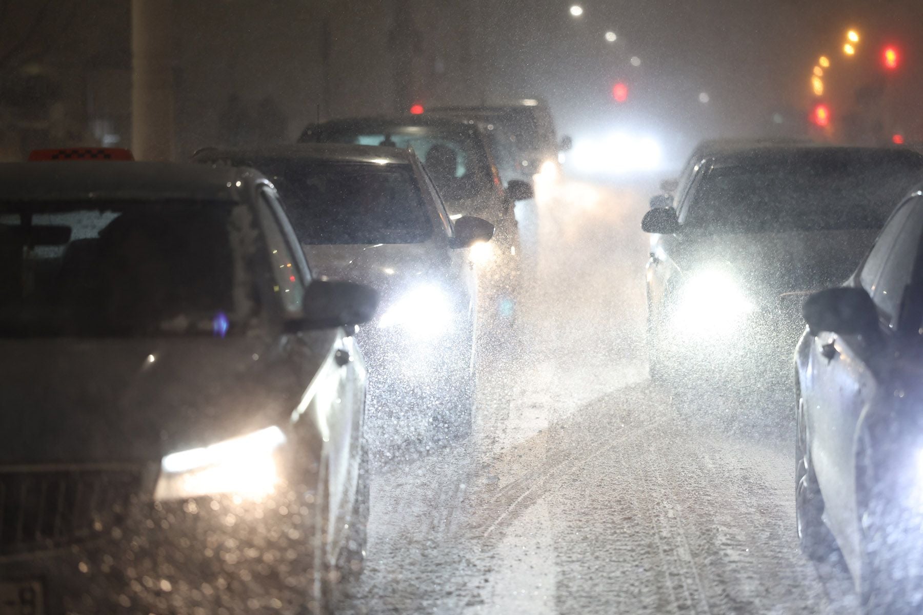 Машины в Минске зимой