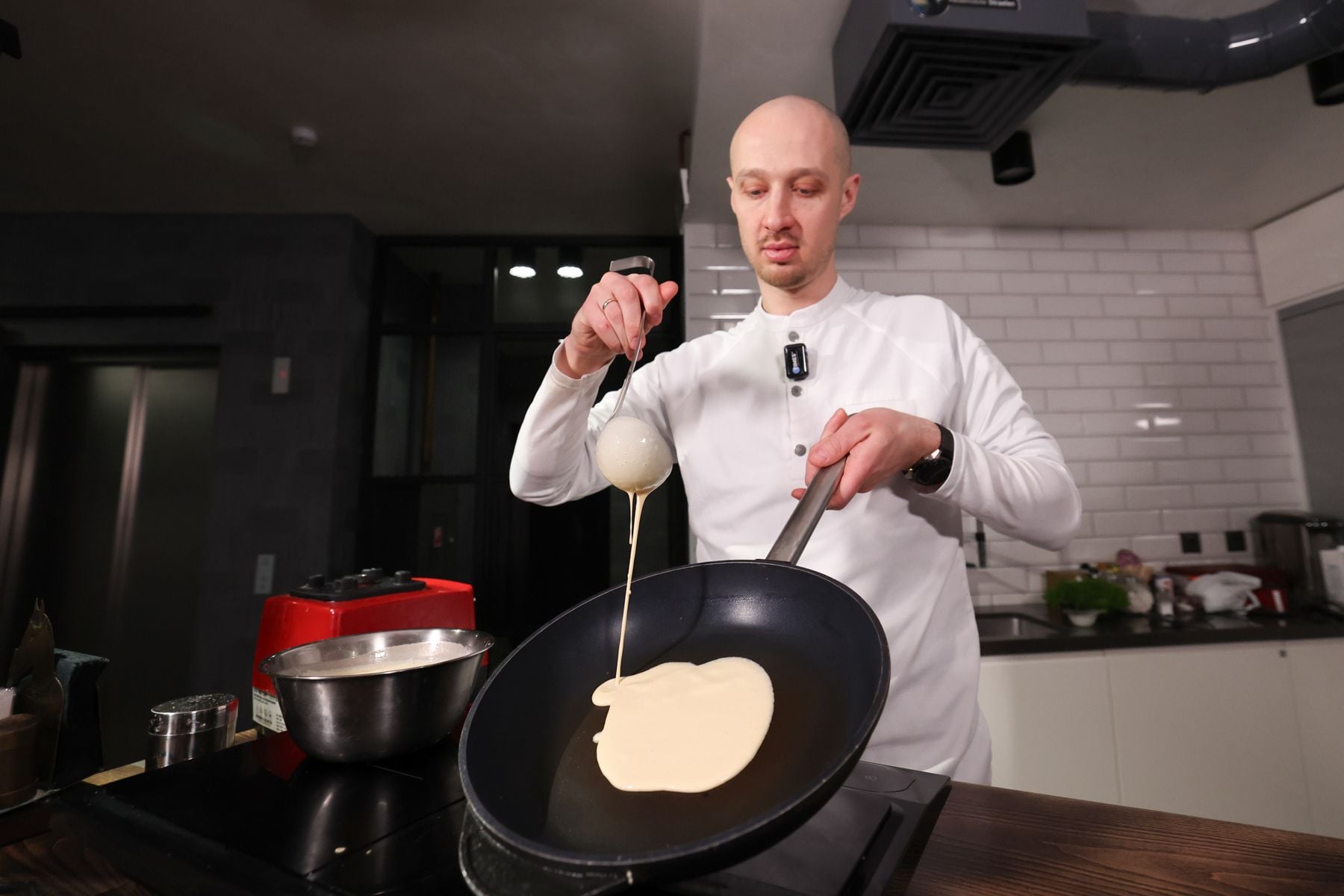 Приготовление блинов