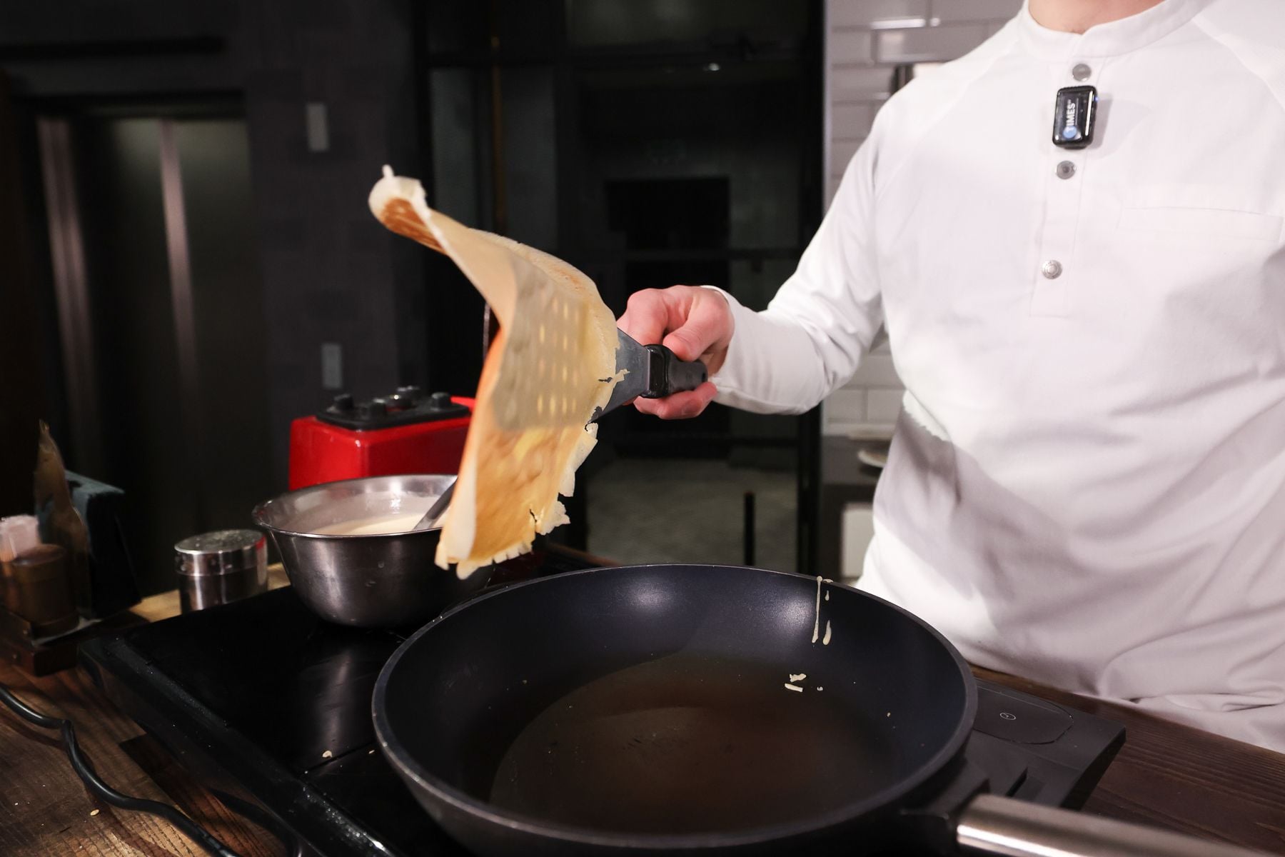 Приготовление блинов