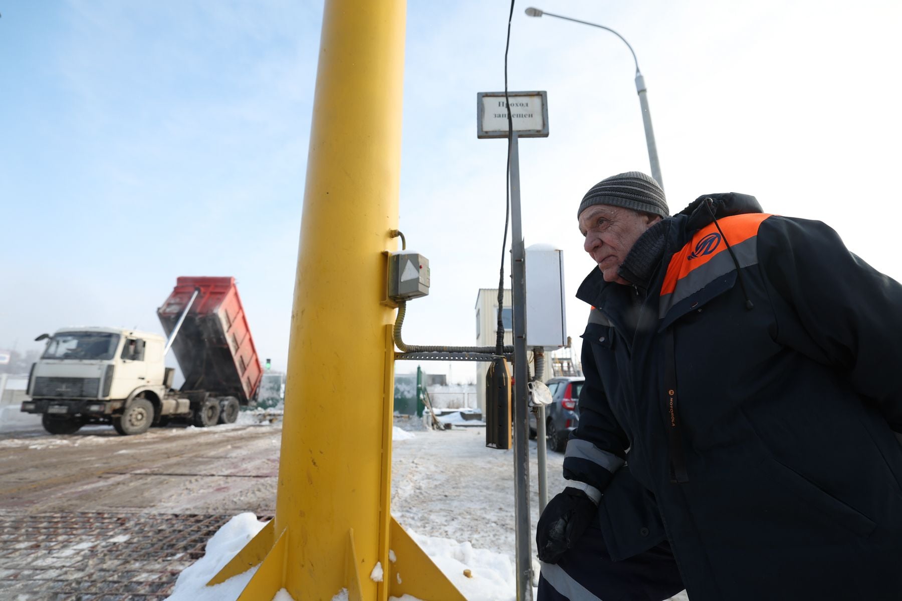 Снегоплавильная станция в Минске