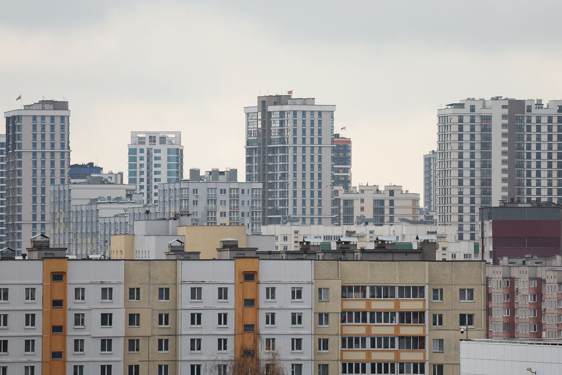 Жилые дома в Минске