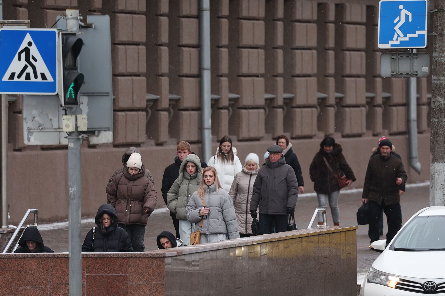 Прохожие Минска