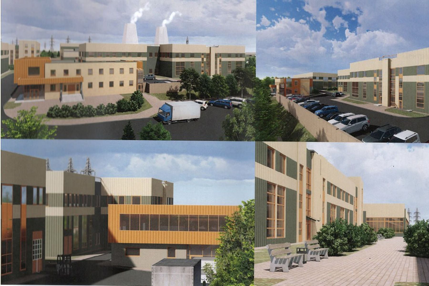 Проект реновации Минского городского технопарка. © Минский городской технопарк, Telegram