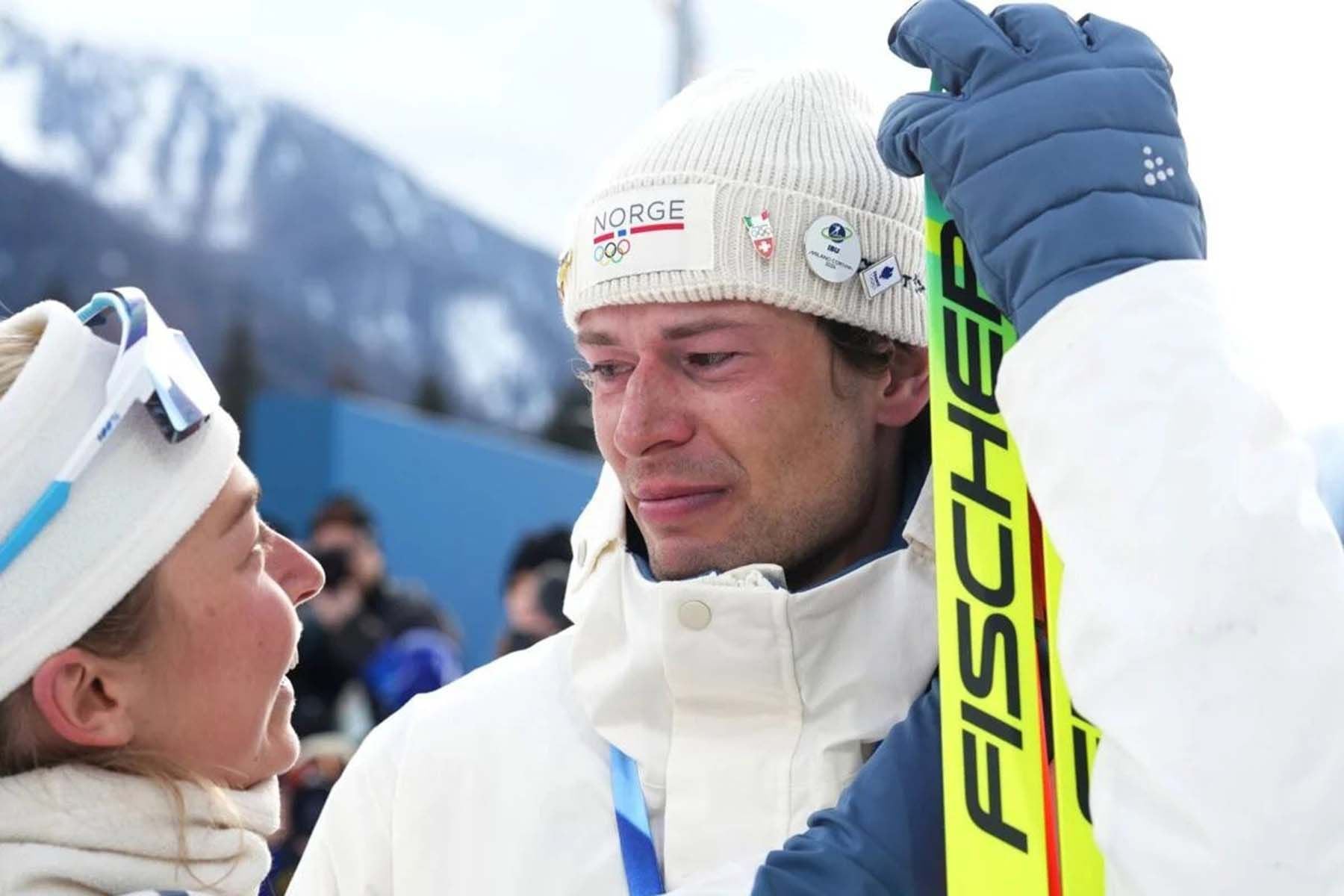 Норвежский биатлонист Стурла Легрейд. © gündemio, Х