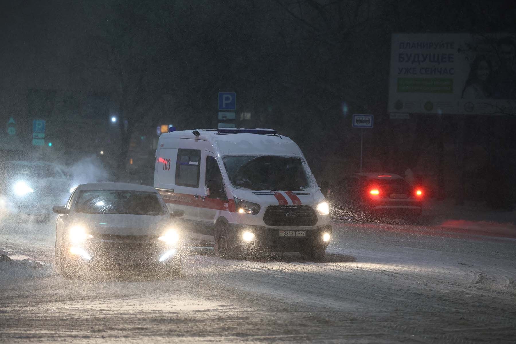 Машина скорой помощи в Минске