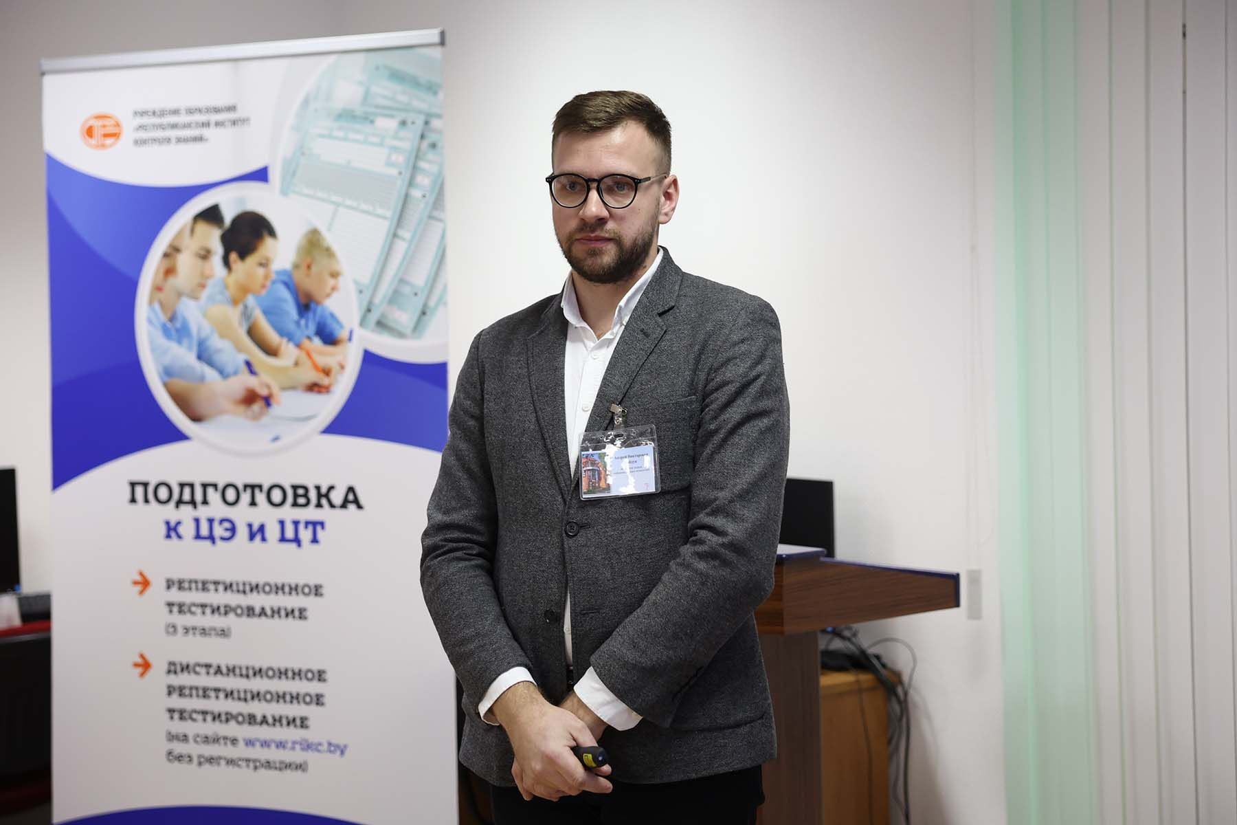 Начальник отдела информационных технологий РИКЗ Андрей Гайдук. © Павел Орловский, Times.by