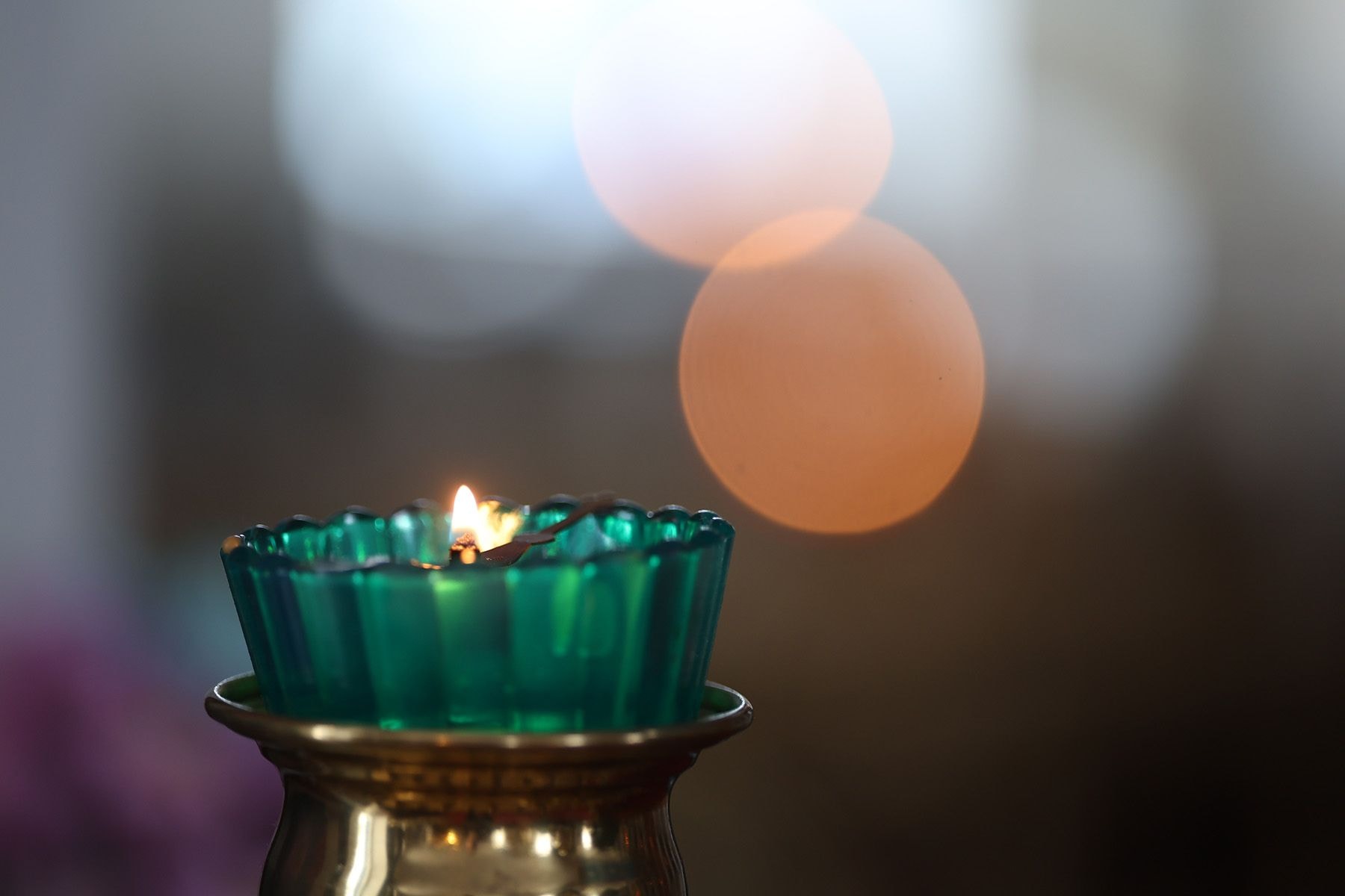 Лампада в храме. © Павел Орловский, Times.by