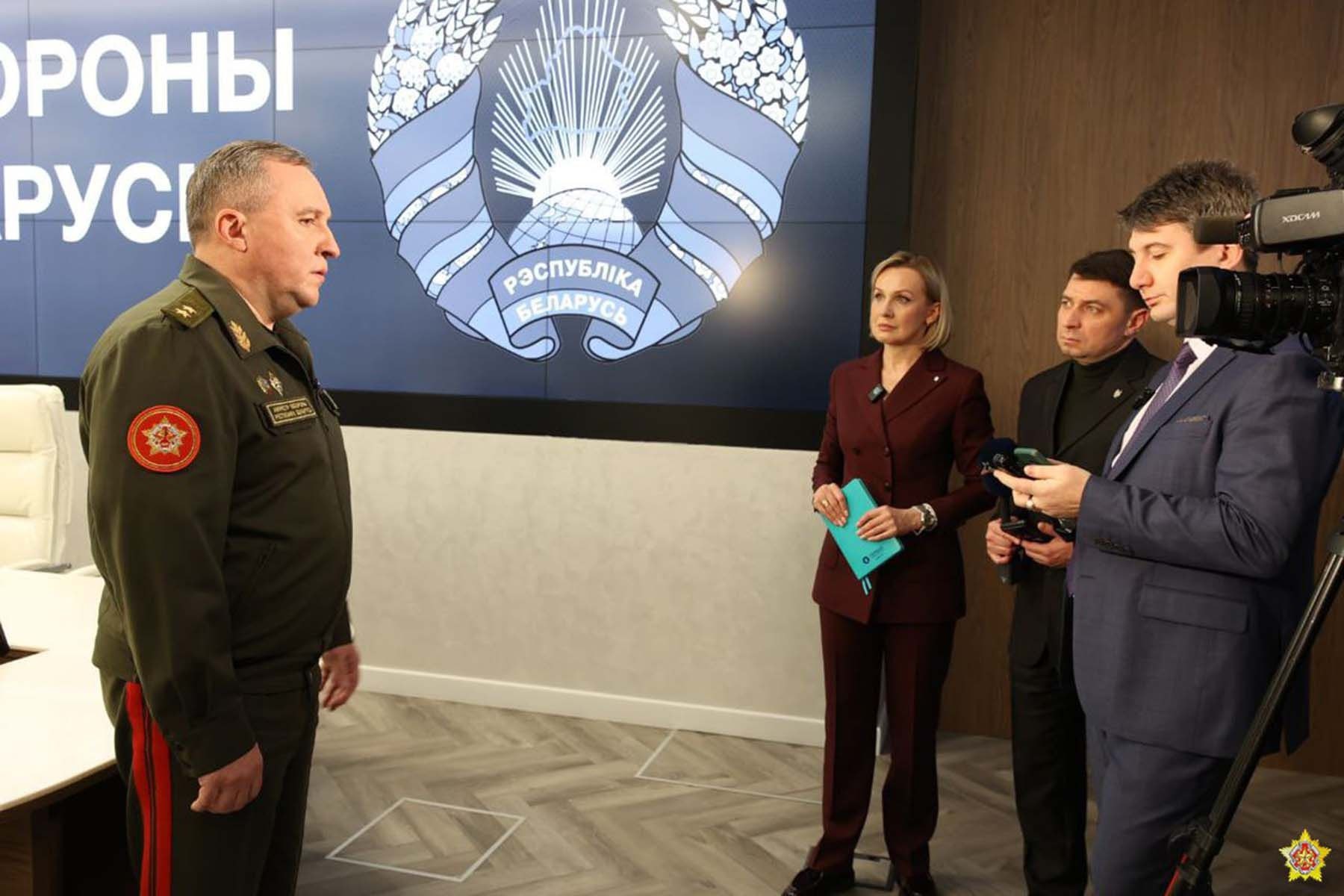 Министр обороны Беларуси Виктор Хренин