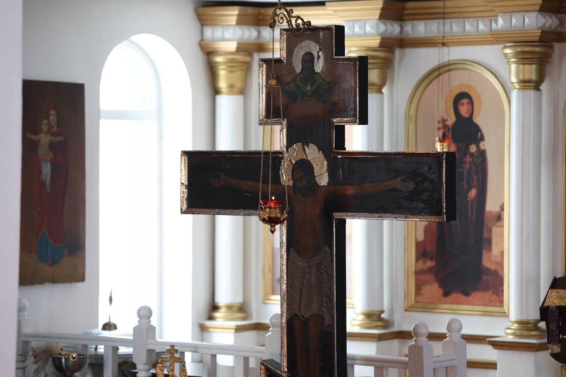 В храме Успения Пресвятой Богородицы в Краснополье. © Павел Орловский, Times.by