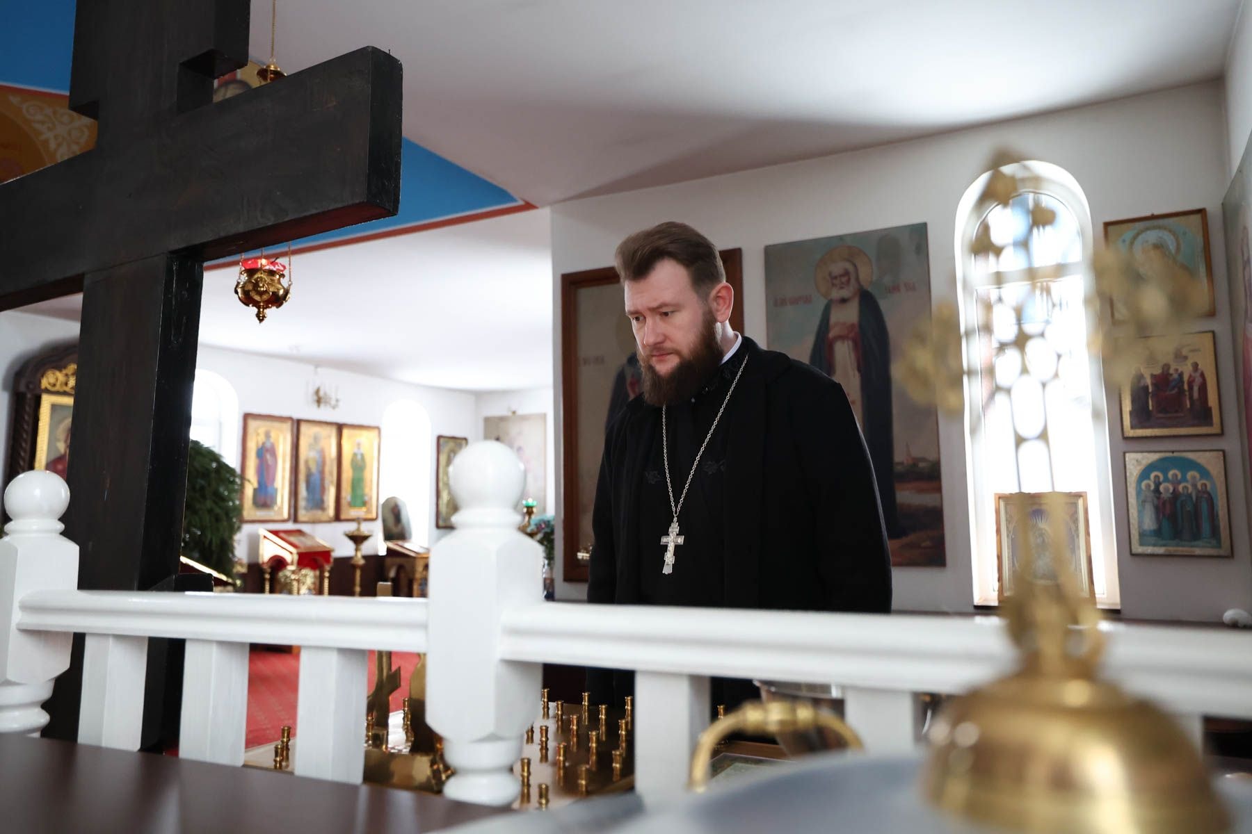 В храме. © Павел Орловский, Times.by