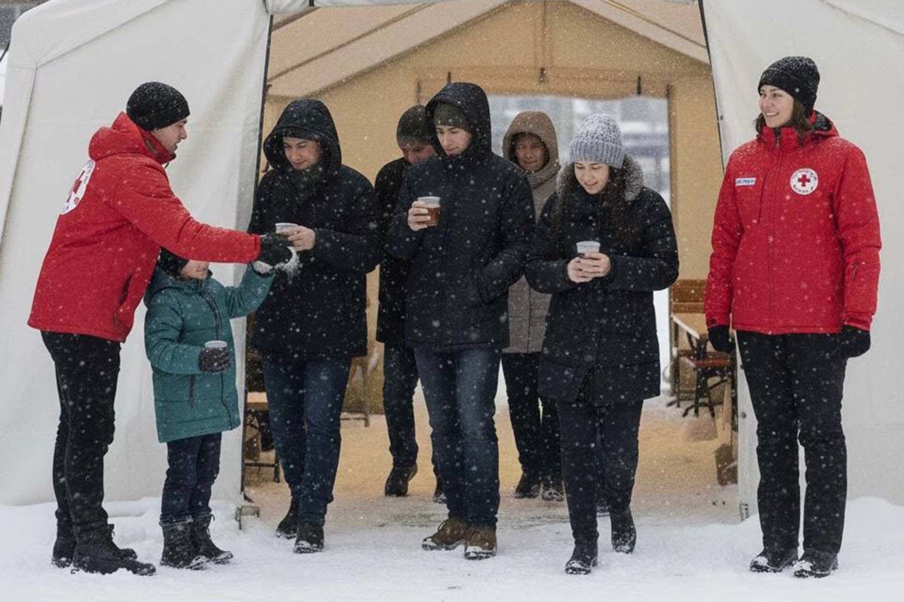 Пункт обогрева Красного Креста в Гродно. © Новости Гродно. Телеканал «Гродно Плюс», Telegram