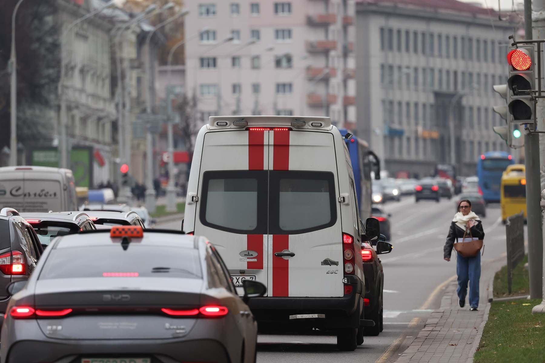 Машина скорой помощи в Минске