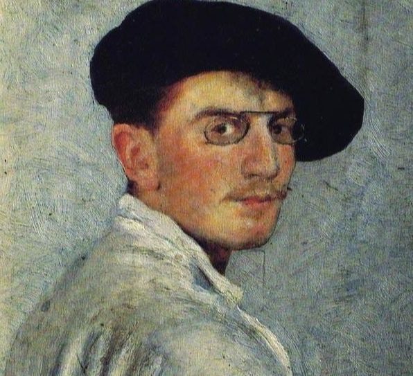 Леон Бакст «Автопортрет», 1893. Public Domain.