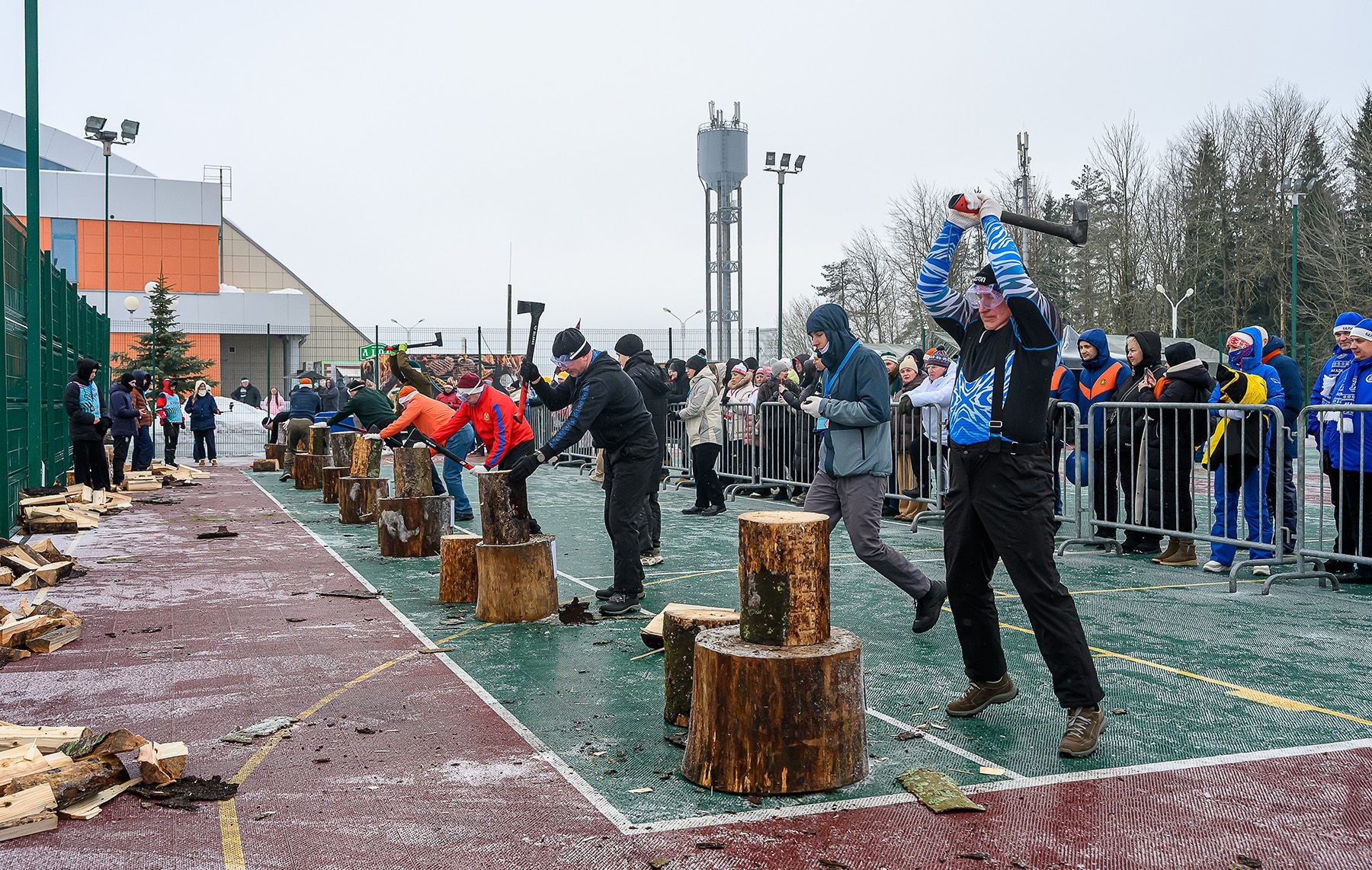 Зимняя спартакиада среди работников Управления делами Президента