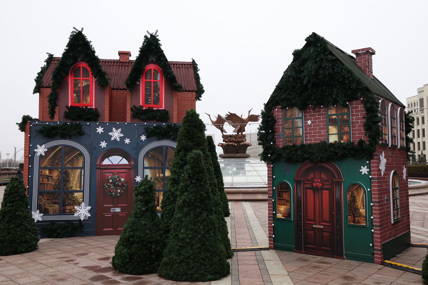 Елка на пл.Независимости