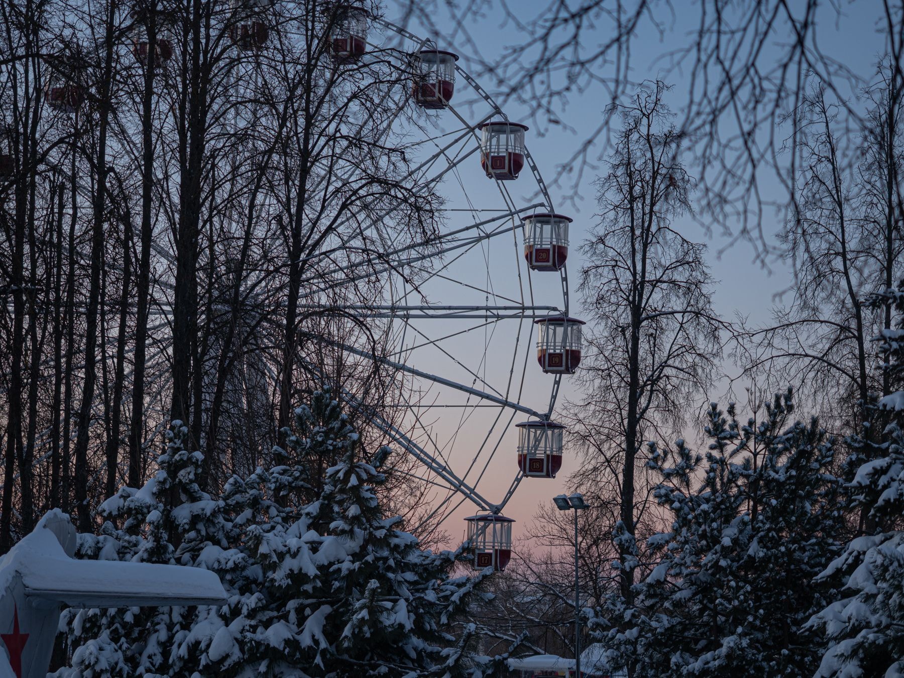 Колесо обозрения в Витебске