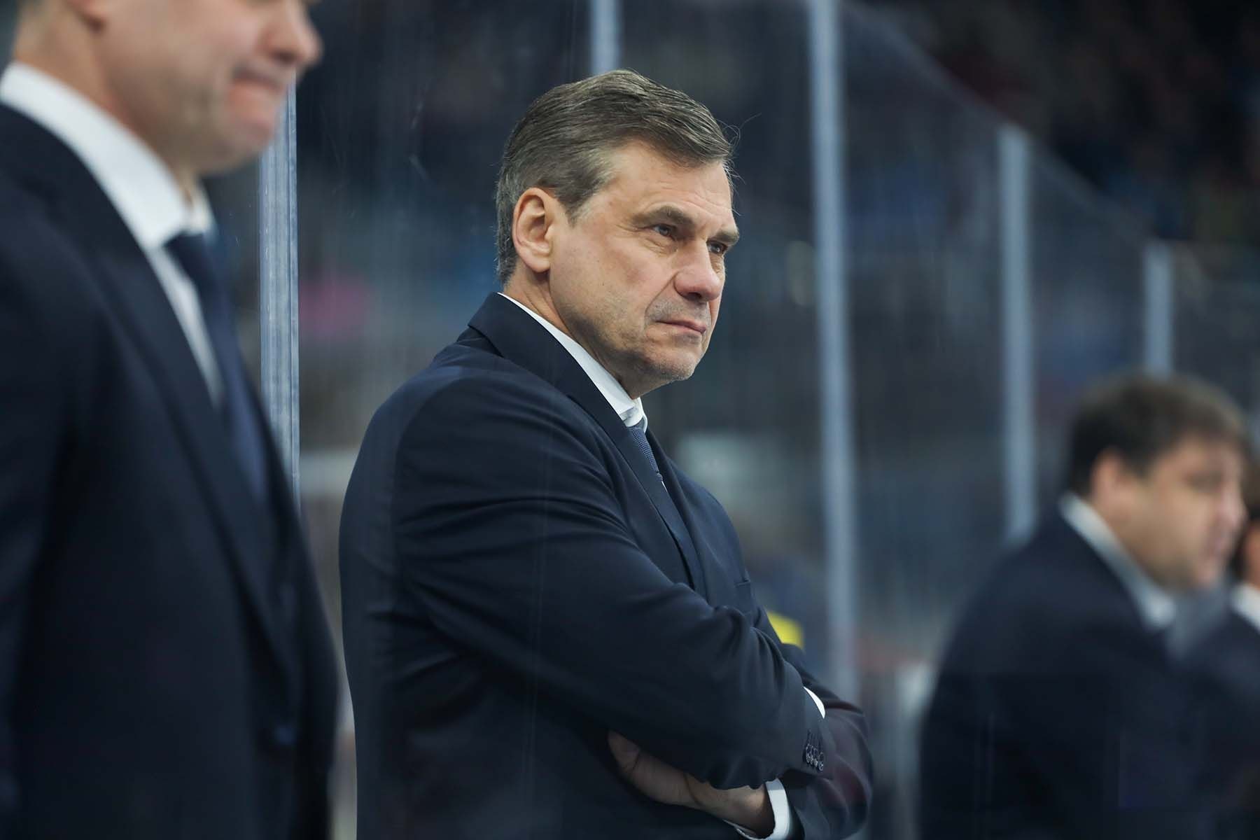 Главный тренер ХК "Динамо-Минск" Дмитрий Квартальнов