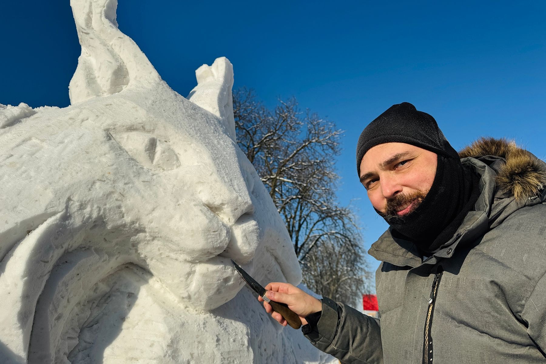 Фестиваль снежных скульптур в Гомеле. © Мария Амелина, Times.by