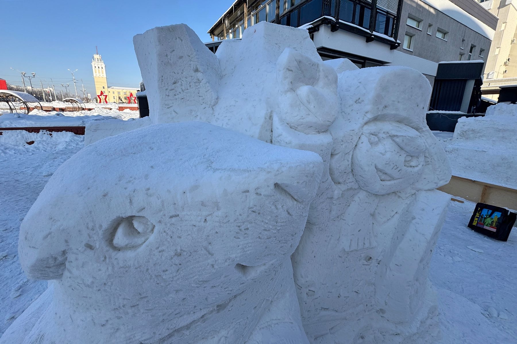 Фестиваль снежных скульптур в Гомеле. © Мария Амелина, Times.by