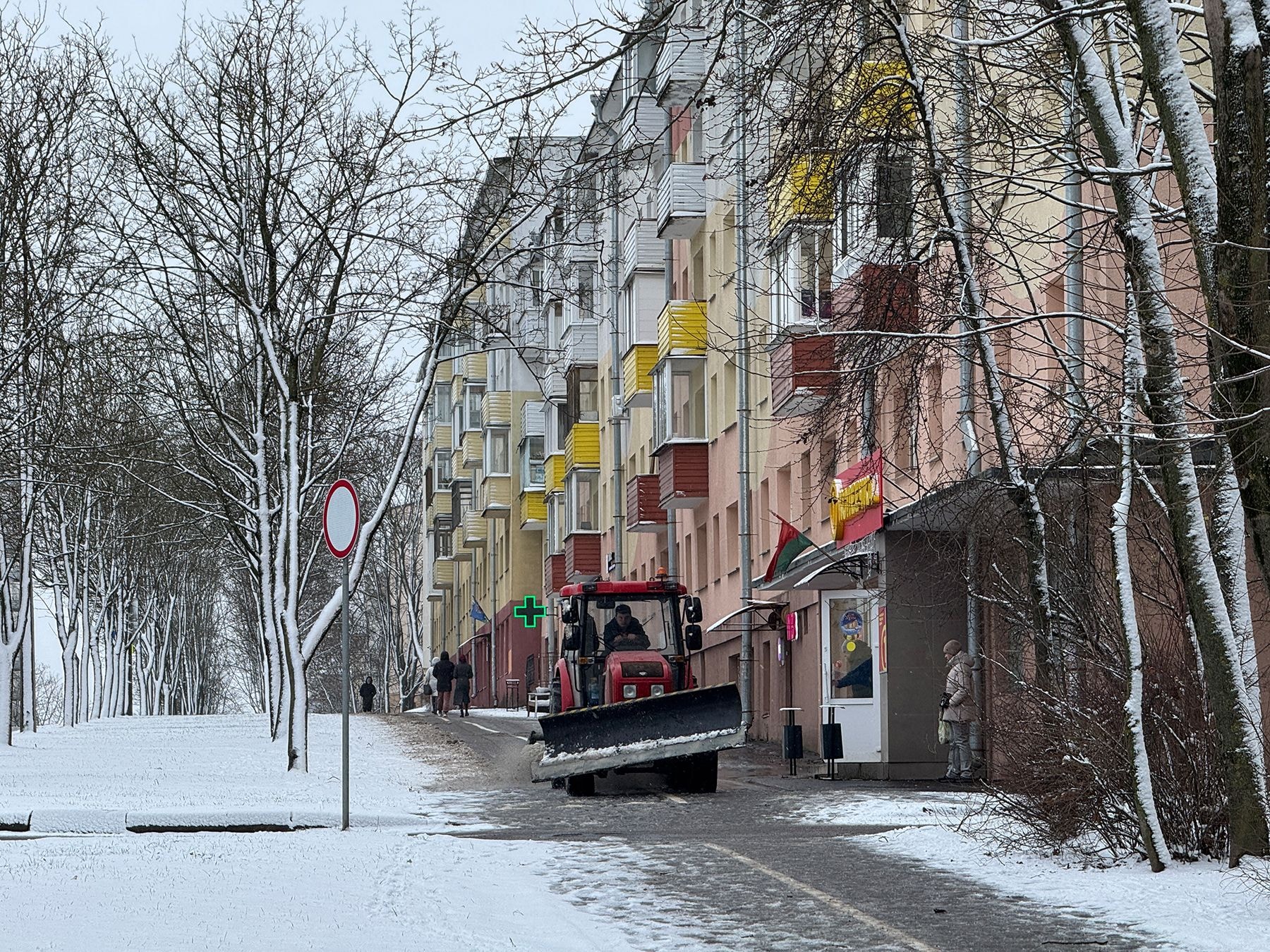 Уборка снега в Минске