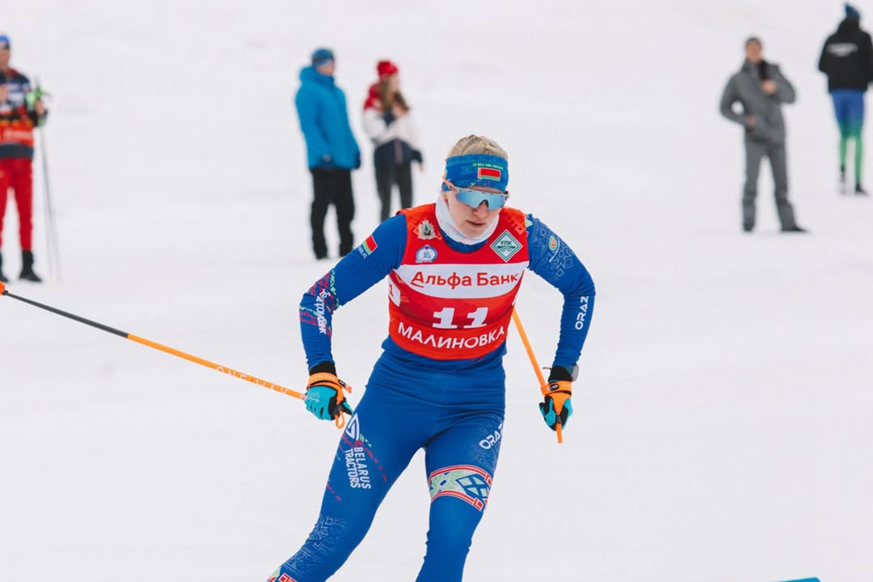 лыжница Анна Королева