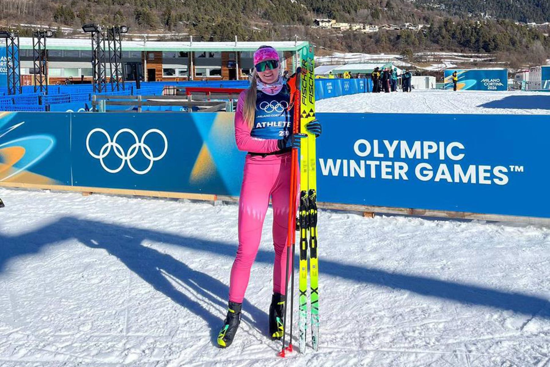 лыжница Анна Королева