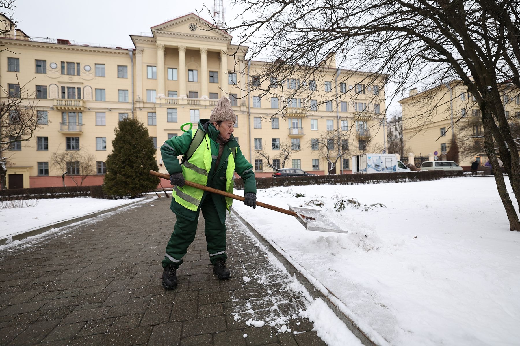 Уборка снега