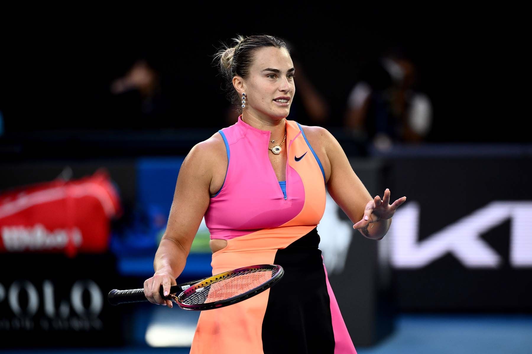 Белорусская теннисистка Арина Соболенко. © JOEL CARRETT, EPA / ТАСС