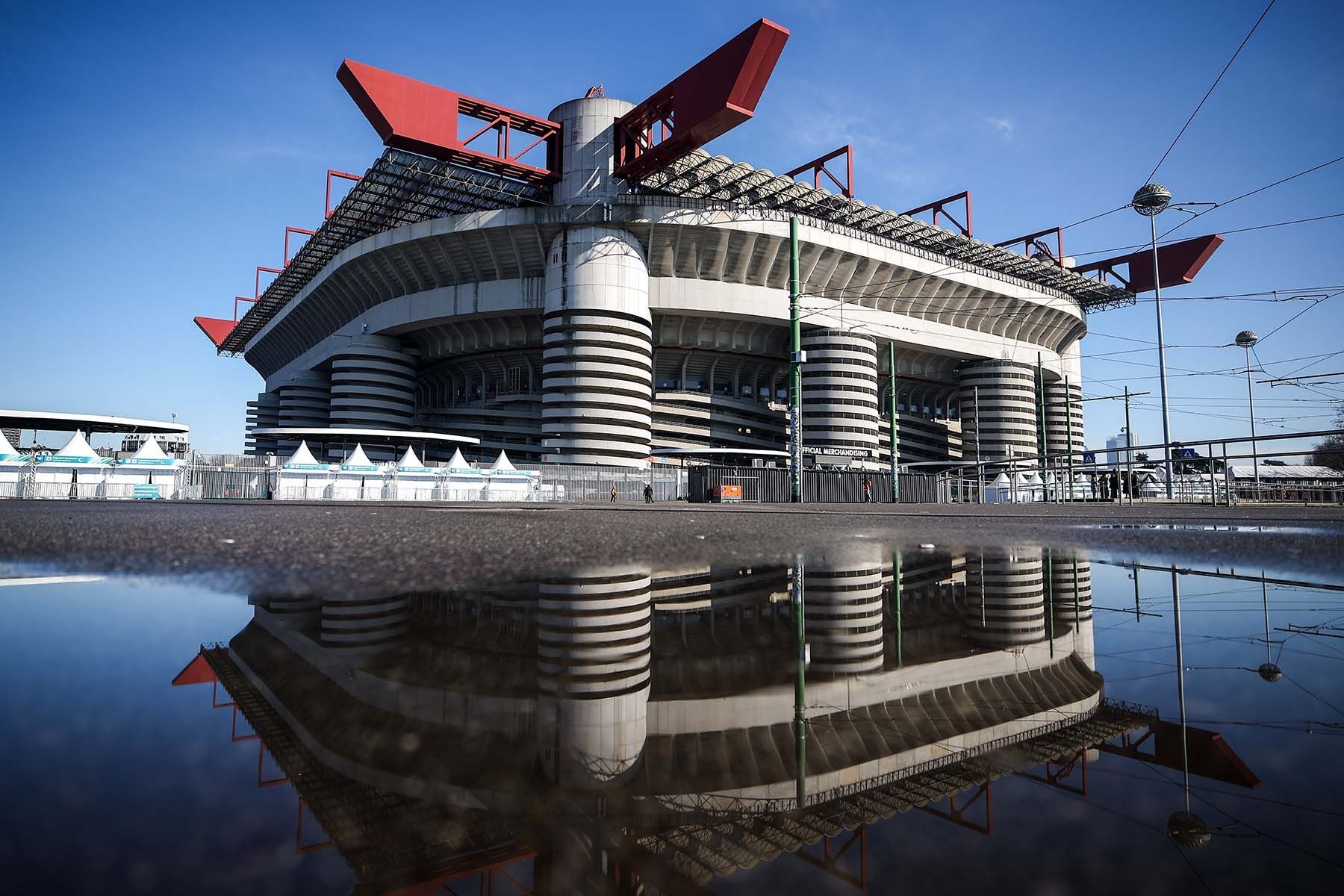 Стадион «Сан-Сиро» в Милане. © Петр Ковалев / ТАСС