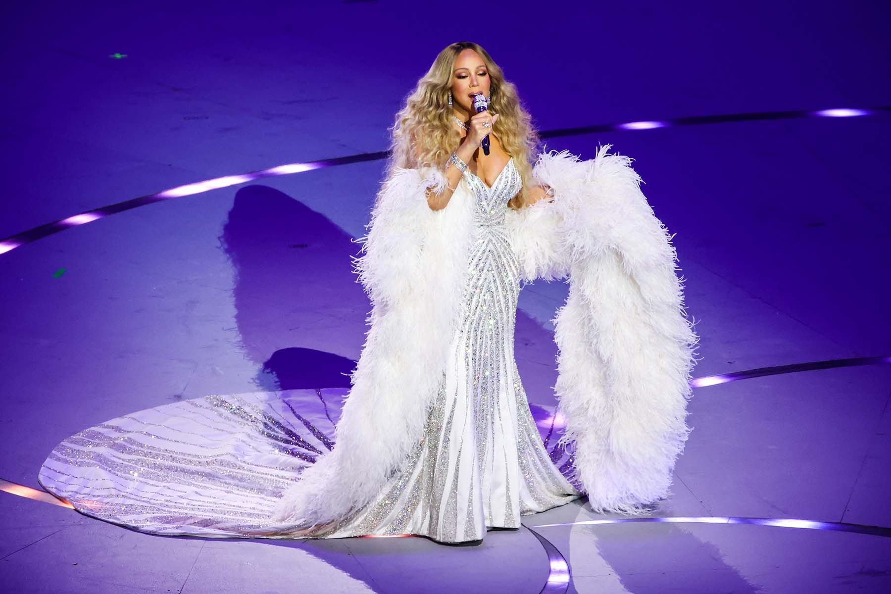 Американская исполнительница Мэрайя Кэри. © Петр Ковалев / ТАСС