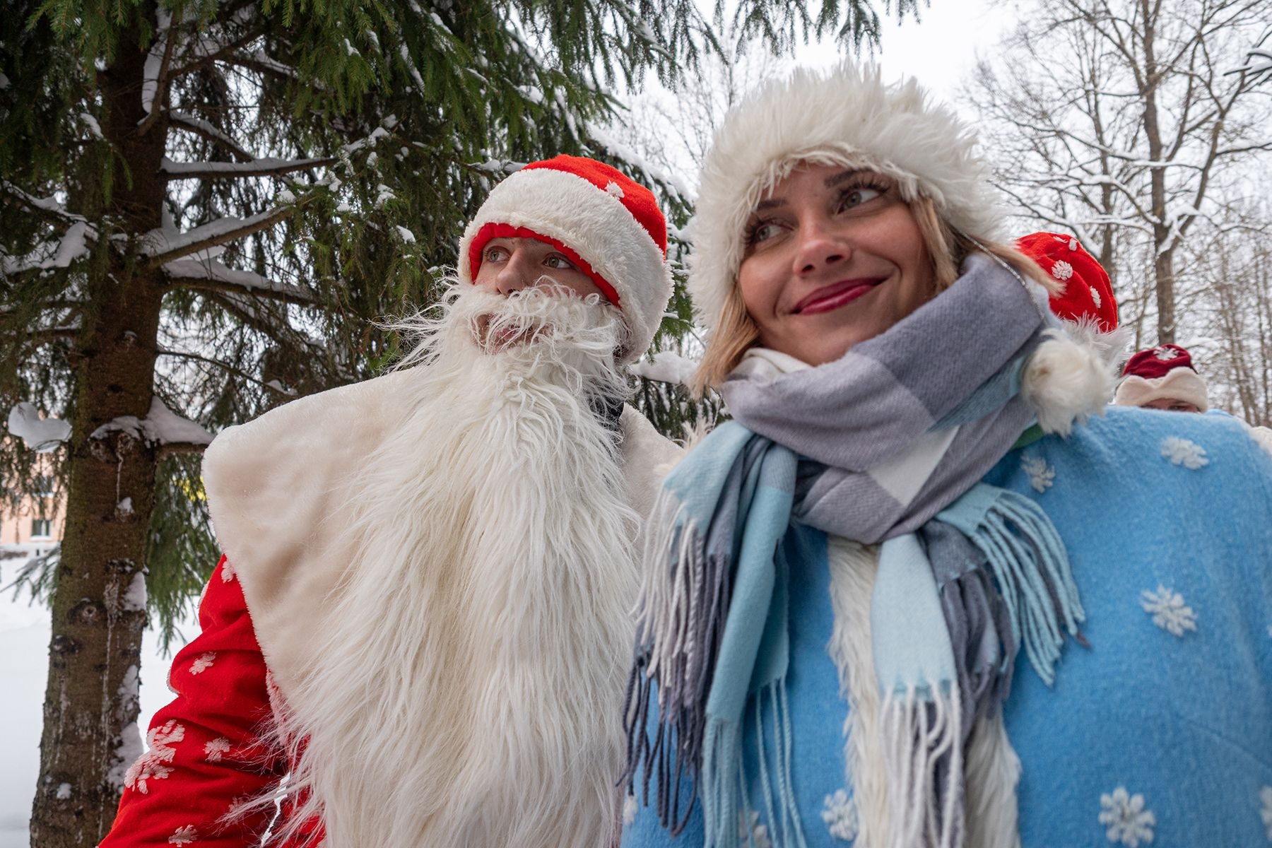 Праздник «Зимний разгуляй» в Придвинской резиденции Деда Мороза. © Times.by