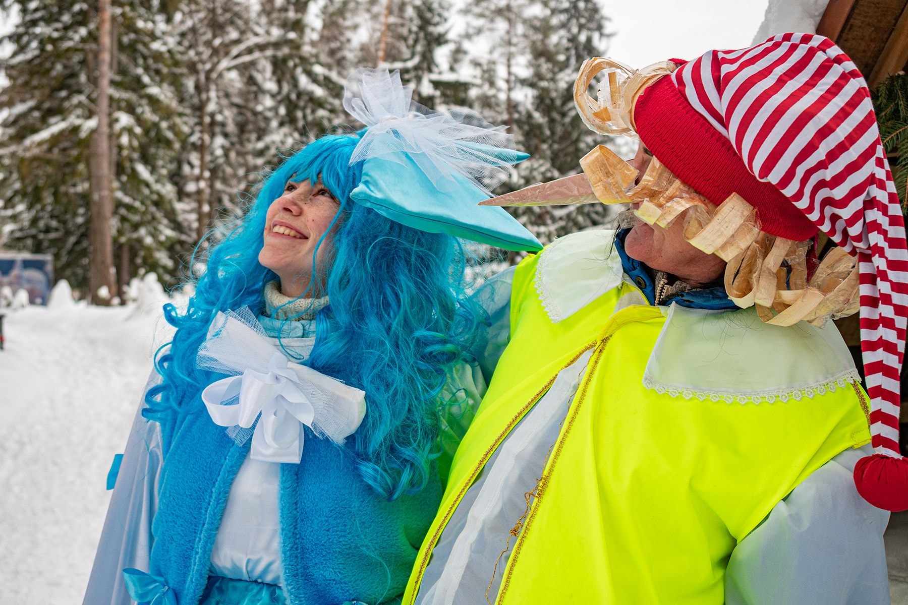 Праздник «Зимний разгуляй» в Придвинской резиденции Деда Мороза. © Times.by