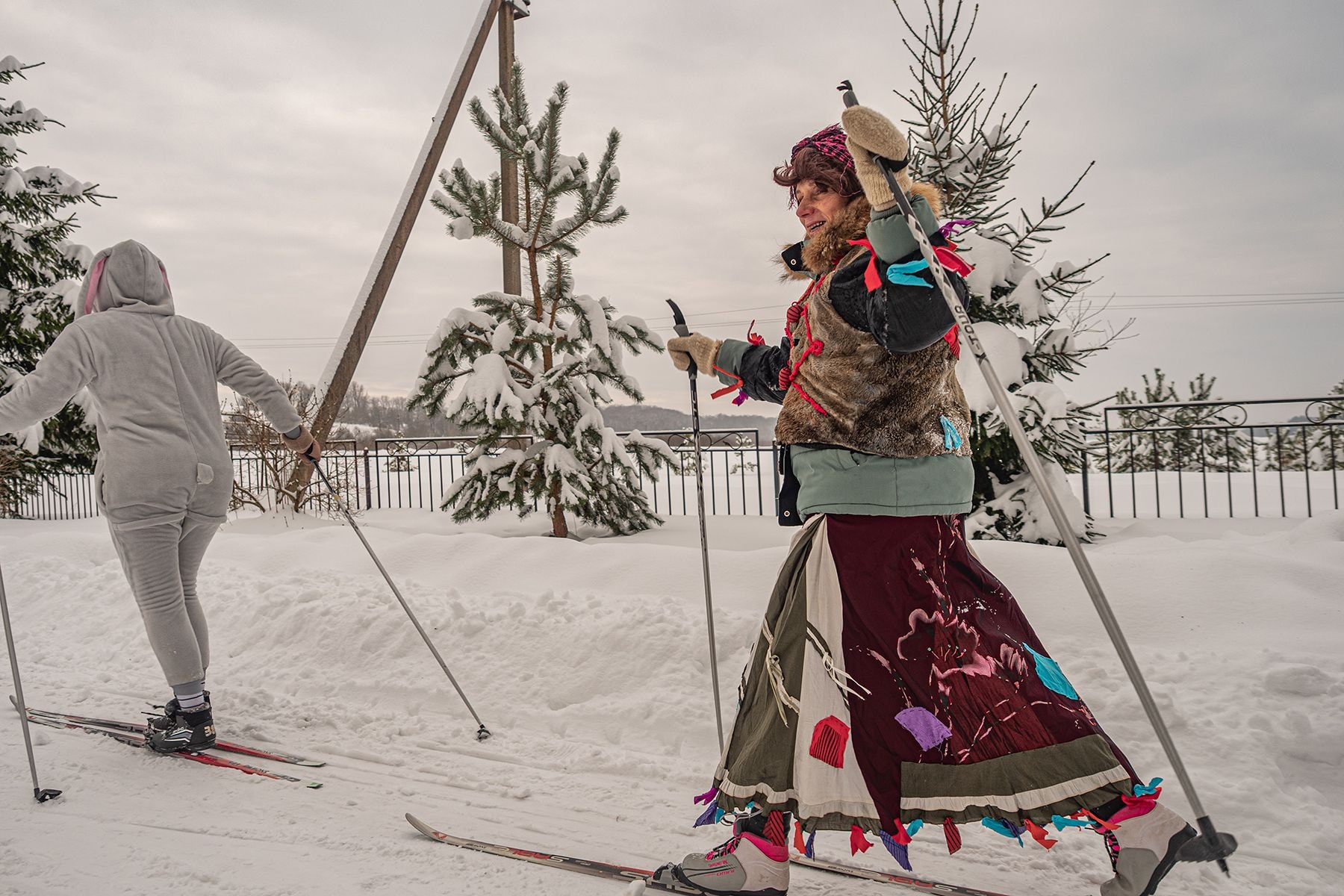 Праздник «Зимний разгуляй» в Придвинской резиденции Деда Мороза. © Times.by