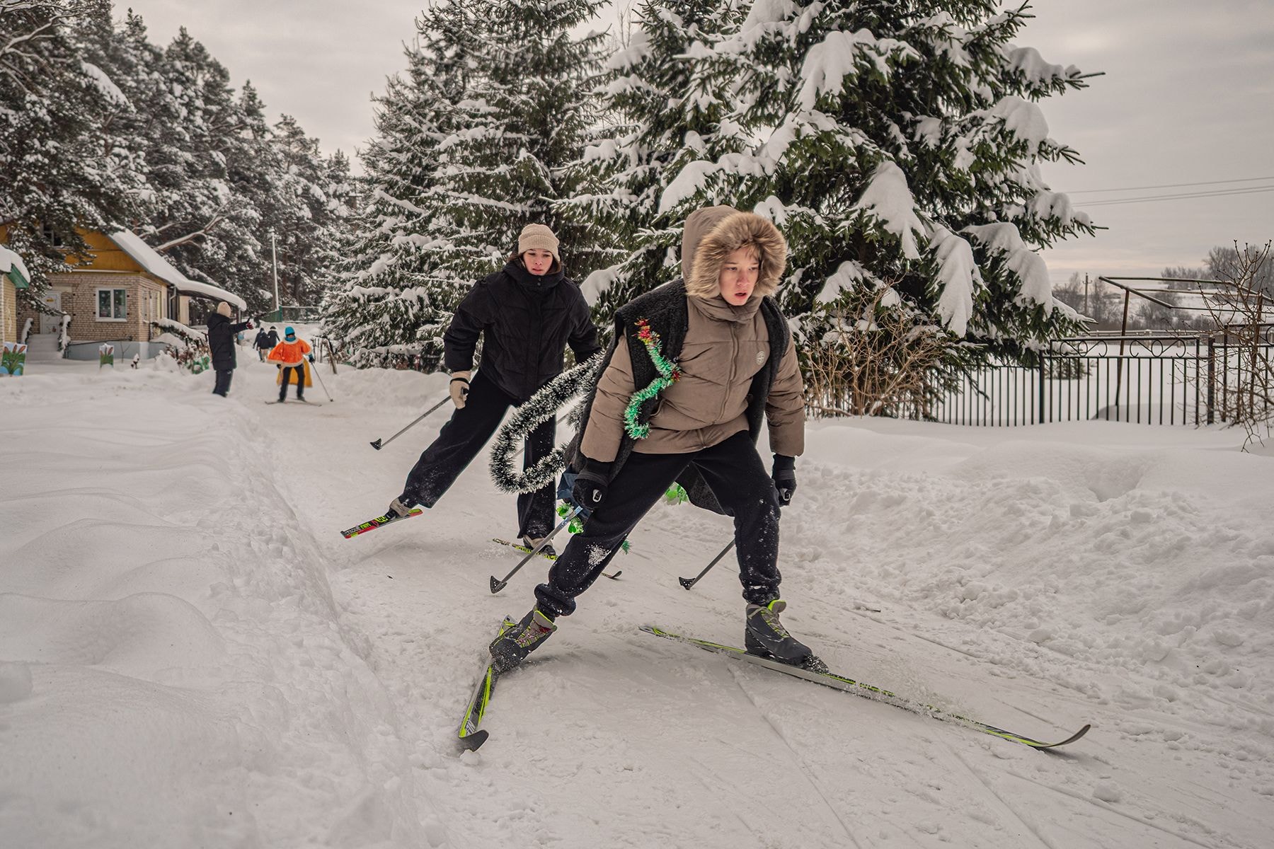 Праздник «Зимний разгуляй» в Придвинской резиденции Деда Мороза. © Times.by